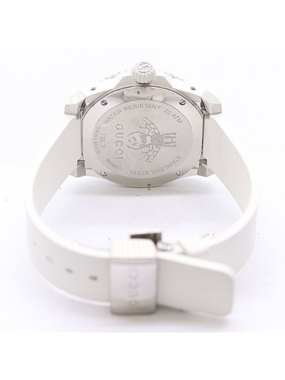 Gucci And Dive 40 mm 136.3 Quartz Silver Dial Watch - Picture 4 of 5